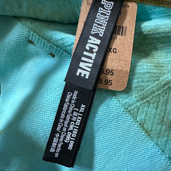 PINK Victorias Secret Seamless Lightly Line Tye Dye Sports Bra Sz: XXL NWT - Picture 10 of 11